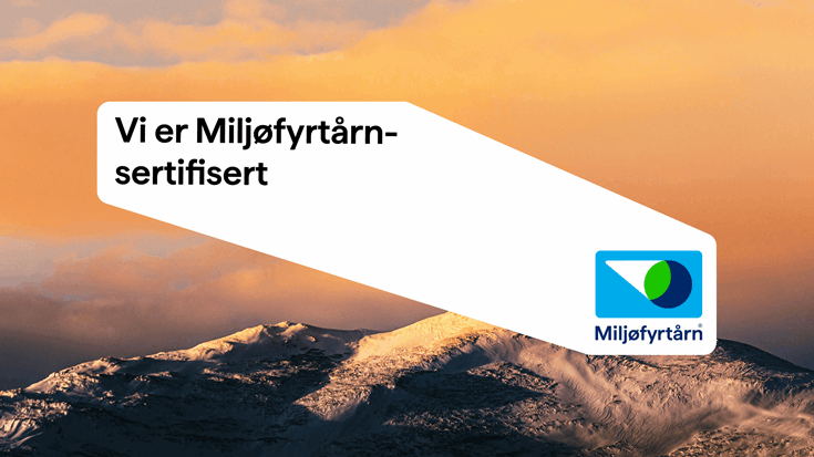 Stillhet AS er nå Miljøfyrtårn-sertifisert