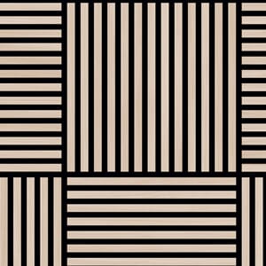 ter Hürne Eik Thames Fineline Oljet Kvadrat Akustisk Panel