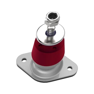 Senor gummidemper 8 mm 25 til 50 kg