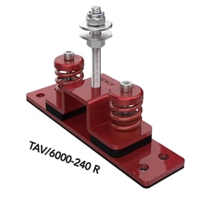 Senor vibrasjonsdempere for takfester 120 til 240 kg