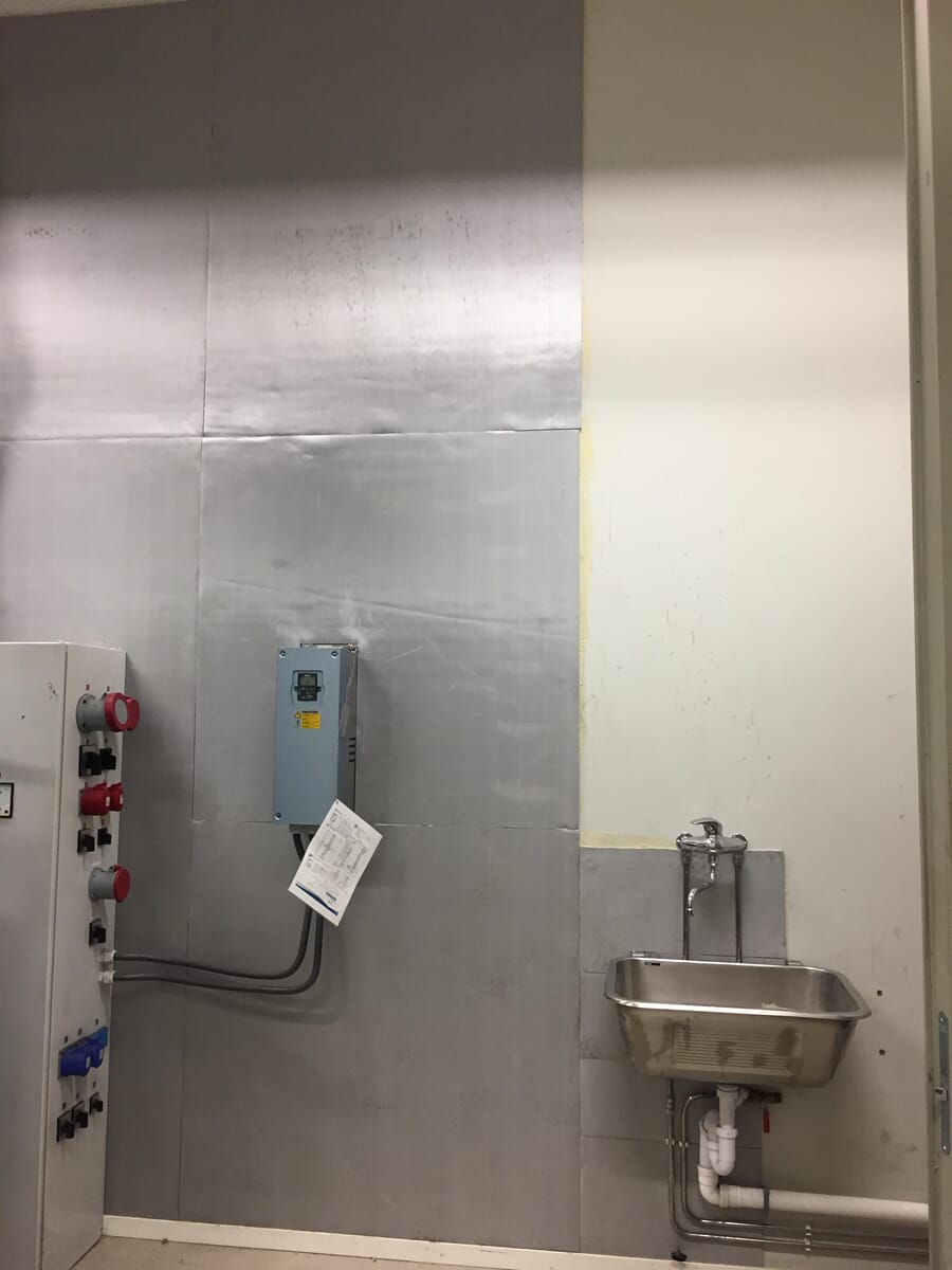 Acoustiblok Wallcover på vegg